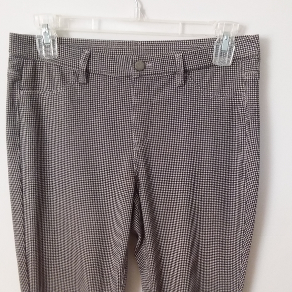 4/$20 NWOT Uniqlo Black/White Houndstooth Leggings - Picture 4 of 8